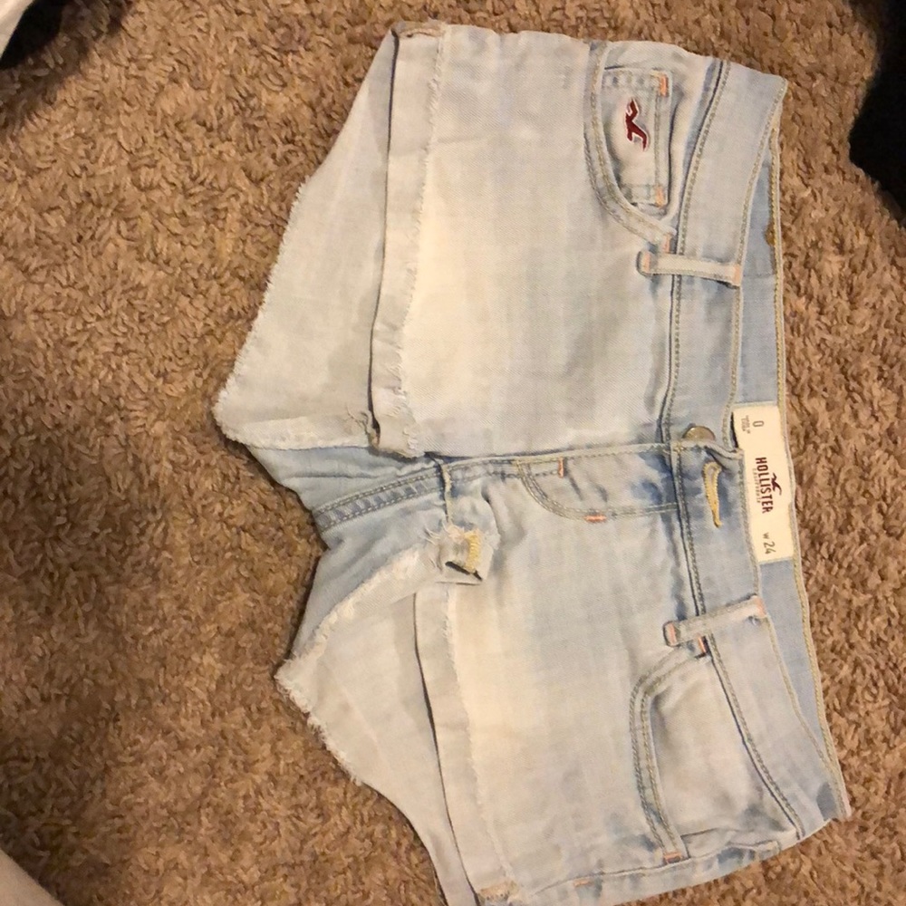 Light blue, Hollister jean shorts